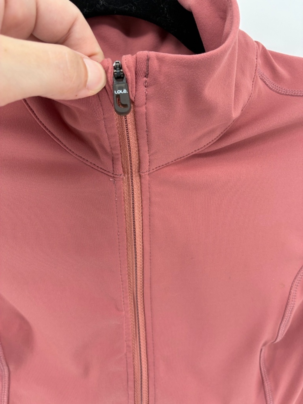 Lole Pink Casual Jacket with Collared Neckline - Picture 5 of 11